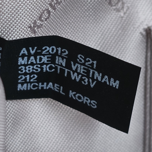 Michael Kors Jet Set Logo Large Floral Wristlet Clutch - Picture 4 of 6